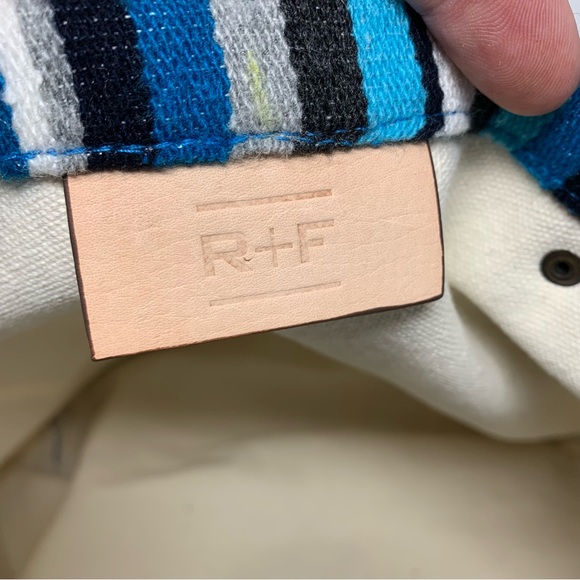 Rodan + Fields Large Striped Textile Tote Bag - Picture 3 of 4